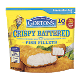 Gorton's  crispy battered fish fillets, 10 fillets Full-Size Picture